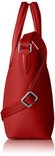 Lacoste Women's Xs Shopping cross body handbags, High Risk Red, One Size US