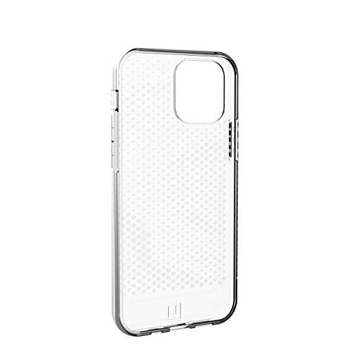 [U] by UAG Designed for iPhone 12 Case/iPhone 12 Pro Case [6.1-inch Screen] Lucent Slim Fit Lightweight Stylish Transparent Impact Resistant Protective Phone Cover, Ice