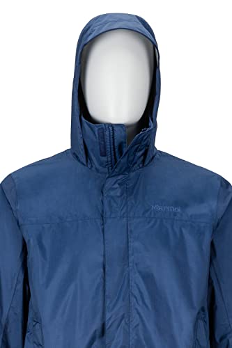 MARMOT Men's PreCip Eco Jacket | Breathable, Recycled, Waterproof | Arctic Navy, Medium