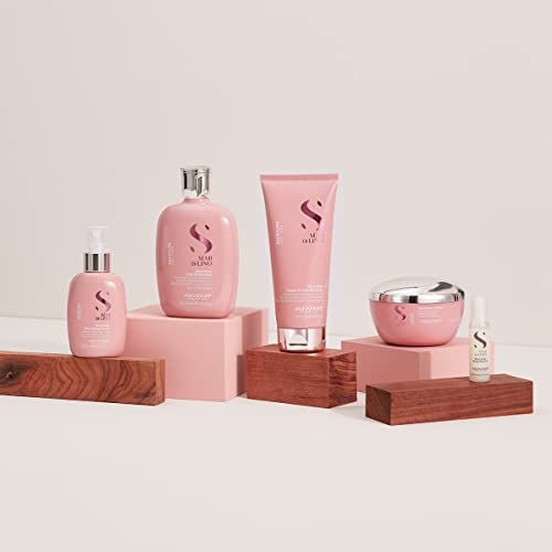 Alfaparf Milano Semi Di Lino Moisture Nutritive Sulfate Free Shampoo for Dry Hair - Paraben and Paraffin Free - Safe on Color Treated Hair - Professional Salon Quality, 8.45 Fl Oz