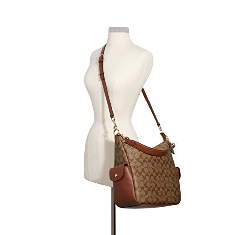 Coach Pennie Shoulder Bag (IM/Khaki Redwood)