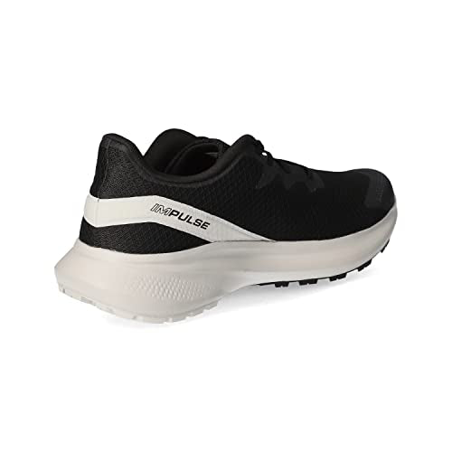 Salomon Men's Impulse Trail Running Shoe, Black/Lunar Rock/Black, 8