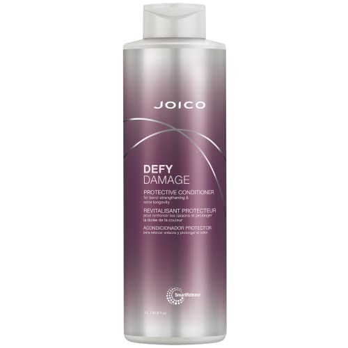 Defy Damage Protective Conditioner | For Color-Treated Hair | Strengthen Bonds and Preserve Hair Color | With Moringa Seed Oil and Arginine | 33.8 Fl Oz