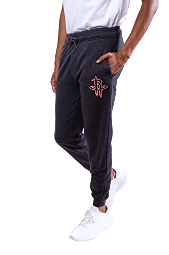 Ultra Game NBA Men's Soft Fleece Active Jogger Sweatpants