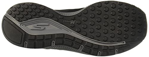Skechers Men's GOrun Consistent-Athletic Workout Running Walking Shoe Sneaker with Air Cooled Foam, Black/Grey 2, 10
