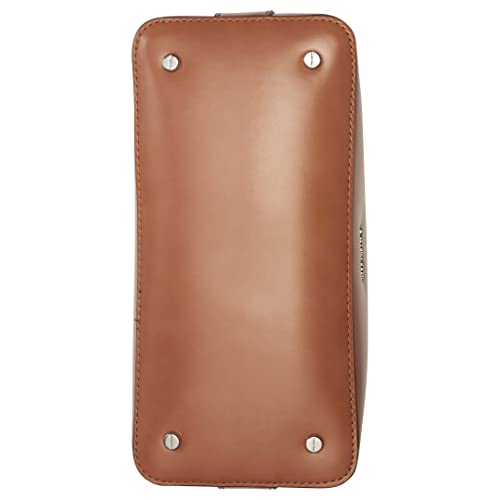 Calvin Klein Holly Top Zip Shoulder Bag, Caramel,One Size