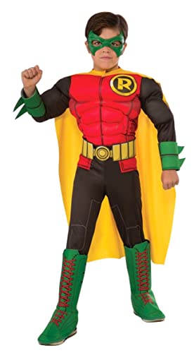 Rubie’s Child's DC Superheroes Robin Costume, Medium