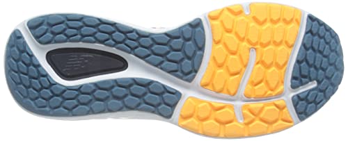 New Balance Men's Fresh Foam 680 V7 Running Shoe, Black/Vibrant Orange/Vibrant Apricot, 11