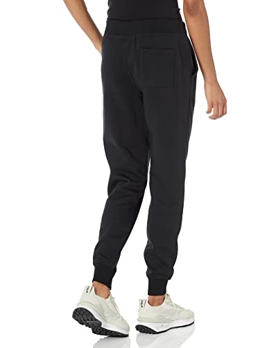 Skechers womens Diamond Logo Jogger Sweatpants, Bold Black, Large US