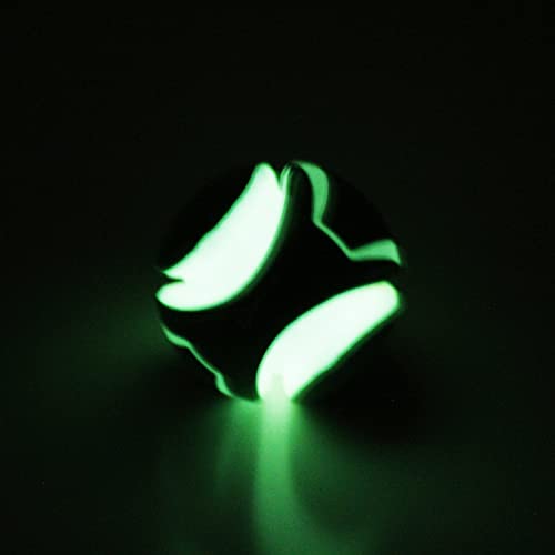 Chuckit! Kick Fetch Max Glow Ball, Large (8 Inch) Glow in the Dark Dog Toy