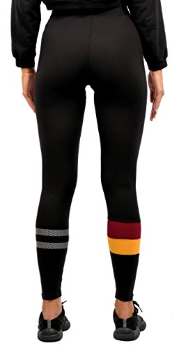 Ultra Game NBA Cleveland Cavaliers Womens Leggings Perimeter Fitness Sport Yoga Pants, Black, Large