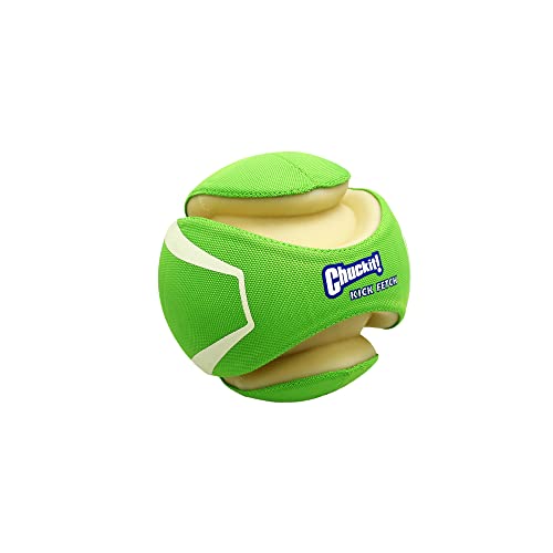 Chuckit! Kick Fetch Max Glow Ball, Large (8 Inch) Glow in the Dark Dog Toy
