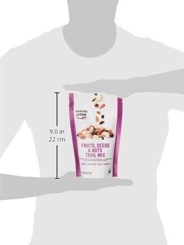 Wickedly Prime Organic Sprouted Trail Mix, Fruits, Seeds and Nuts, 10.5 Ounce