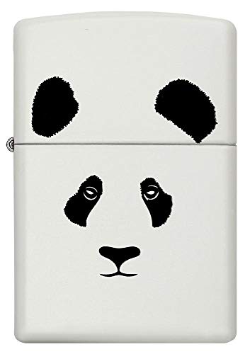 Zippo Panda White Matte Pocket Lighter, One Size