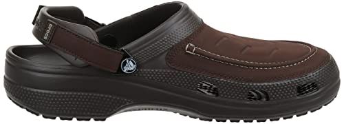 Crocs Men's Yukon Vista II Clogs, Espresso, 10 Men