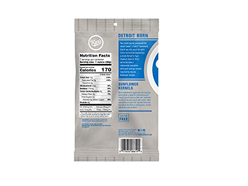 Kar's Nuts Sunflower Kernels 7oz Bag (Pack of 12),Salted