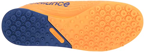 New Balance Men's Tekela V3+ Magique Tf Soccer Shoe, Impulse/Vibrant Orange, 8