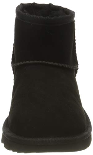 UGG Kids' Classic Mini II Boot, Black, 13 M US Little Kid