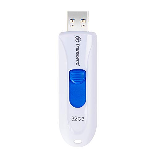 Transcend 32GB JetFlash 790 USB 3.1 Flash Drive (TS32GJF790W), White