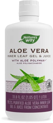 Nature's Way Aloe Vera Inner Leaf Gel and Juice, 1 Liter