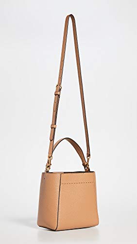 Tory Burch Women's Mcgraw Small Bucket Bag, Tiramisu, Tan, One Size