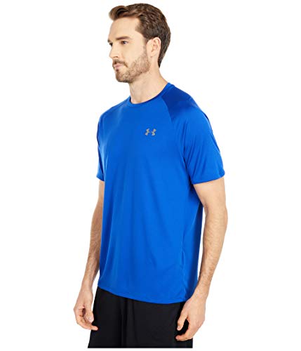 Under Armour mens Tech 2.0 Short-Sleeve T-Shirt , Royal (400)/Graphite , Small