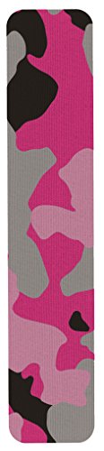 Mueller Sports Medicine Kinesiology Tape I-Strip Roll, Pink Camo, 2' x 9.75', 20 Count