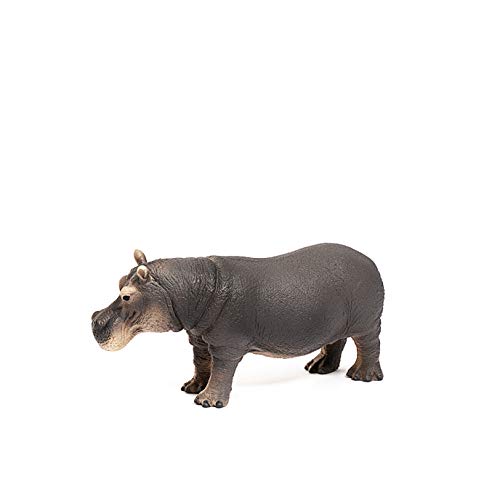Schleich Wild Life, Animal Figurine, Animal Toys for Boys and Girls 3-8 Years Old, Hippopotamus, Ages 3+