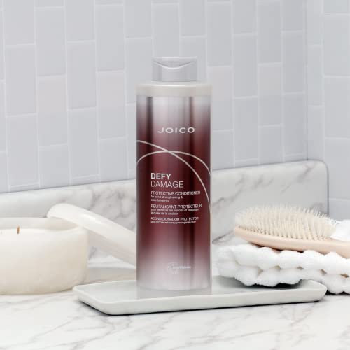 Defy Damage Protective Conditioner | For Color-Treated Hair | Strengthen Bonds and Preserve Hair Color | With Moringa Seed Oil and Arginine | 33.8 Fl Oz