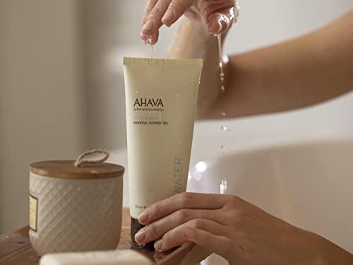 AHAVA Mineral Shower Gel, 6.8 Fl Oz (Pack of 1)
