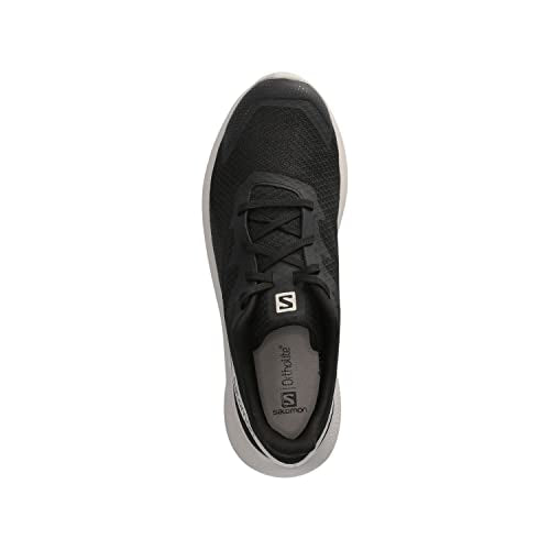 Salomon Men's Impulse Trail Running Shoe, Black/Lunar Rock/Black, 8