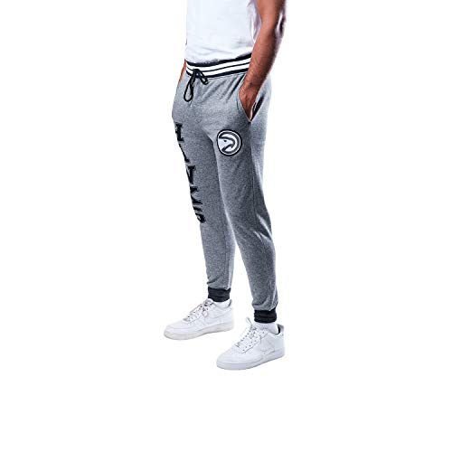 Ultra Game NBA Men's Soft Fleece Active Jogger Sweatpants