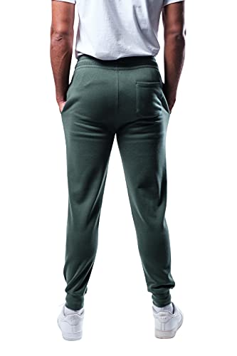 Ultra Game NBA Men's Super Soft Team Jogger Sweatpants, Milwaukee Bucks, Team Color, Small