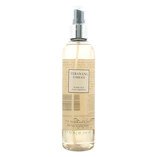 Vera Wang Embrace Body Mist for Women Marigold and Gardenia Scent, 8 Ounce Body Mist Spray Dreamy Floral and Warm Fragrance