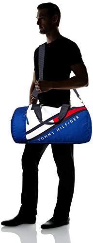 Tommy Hilfiger unisex adults Sporty Tino Duffle Bag, Surf the Web, One Size US