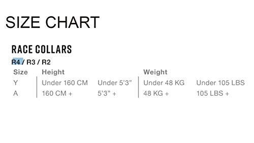 EVS Sports 112053-0109 R3 Race Collar (Black, Adult)