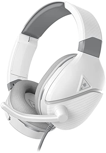 Turtle Beach Recon 200 Gen 2 Powered Gaming Headset for Xbox Series X, Xbox Series S, and Xbox One, PlayStation 5, PS4, Nintendo Switch, Mobile, and PC with 3.5mm connection - White