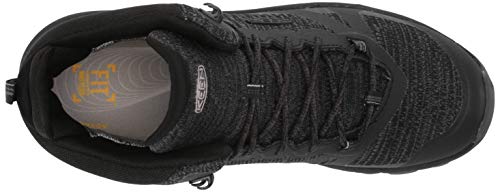 KEEN Women's Terradora 2 Waterproof Mid Height Hiking Boots, Black/Magnet, 9