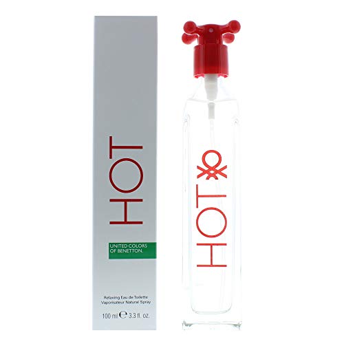Hot by United Colors of Benetton for Women - 3.3 Ounce EDT Spray