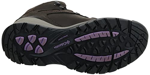 Columbia womens Newton Ridge Plus Waterproof Hiking Boot, Cordovan/Crown Jewel, 5 US