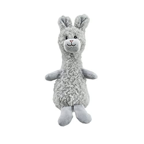 Charming Pet Scruffles Bunny Plush Squeaky Dog Toy, Small