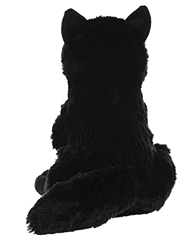 Wild Republic Wolf Plush, Stuffed Animal, Plush Toy, Kids Gifts, Black, 12'