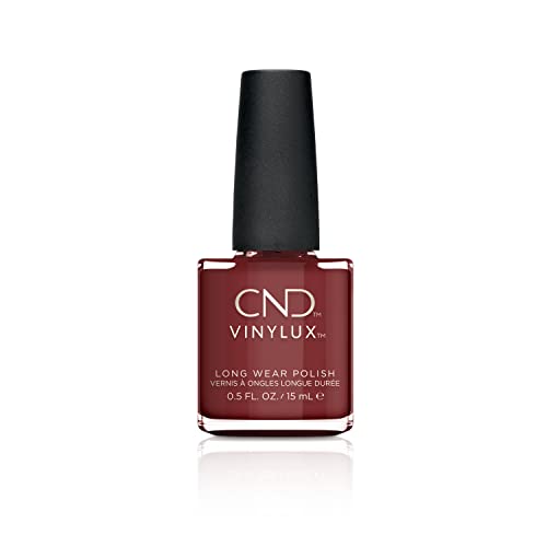 CND Vinylux Longwear Red Nail Polish, Gel-like Shine and Chip Resistant Color, 0.5 Fl Oz