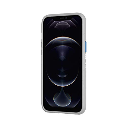 tech21 Eco Slim for Apple iPhone 12 Pro Max 5G - Hygienically Clean Bacterial Germ Fighting Antimicrobial Phone Case with 10 ft. Drop Protection, Mushroom Grey