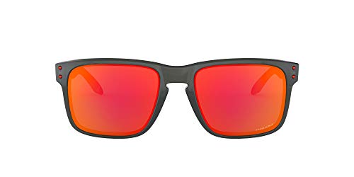 Oakley Men's Holbrook Sunglass, Grey Smoke/Prizm Ruby