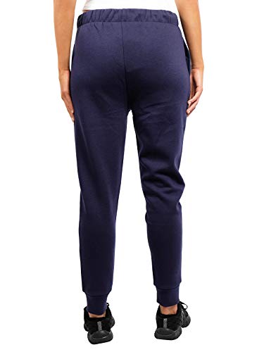 Ultra Game NBA Oklahoma City Thunder Womens Jogger Pants Active Basic Fleece Sweatpants , Navy, Medium