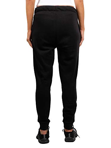 Ultra Game NBA Portland Trail Blazers Womens Jogger Pants Active Basic Fleece Sweatpants , Black, X-Large