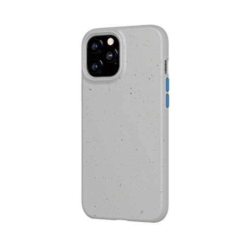 tech21 Eco Slim for Apple iPhone 12 Pro Max 5G - Hygienically Clean Bacterial Germ Fighting Antimicrobial Phone Case with 10 ft. Drop Protection, Mushroom Grey