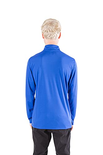 Ultra Game NBA Men's Quarter Zip Long Sleeve Pullover T-Shirt