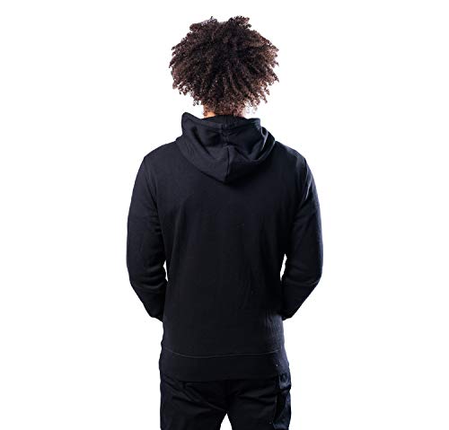 Ultra Game NBA Toronto Raptors Mens Fleece Hoodie Pullover Sweatshirt Primo Metallic, Black, X-Large